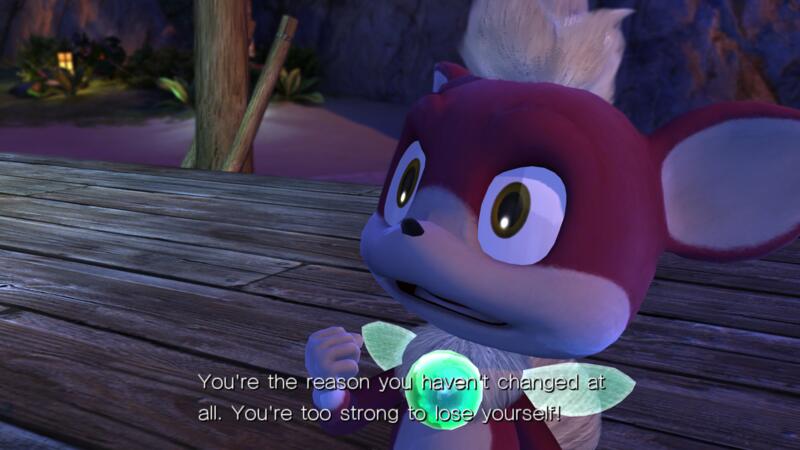 captura de tela de sonic unleashed
